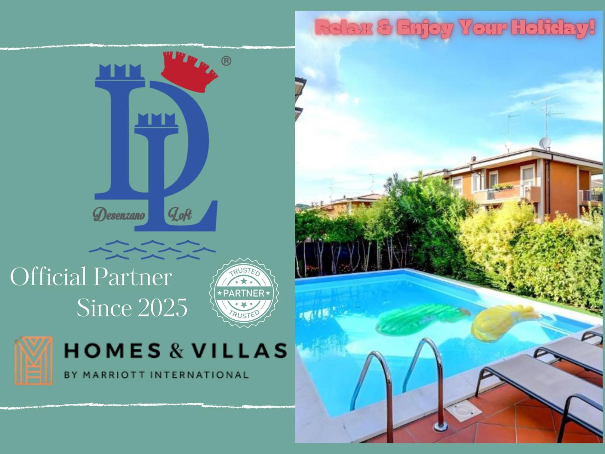 Desenzanoloft Official Partner Marriott Homes & Villas - Garden & Pool Desenzano del Garda Exterior photo